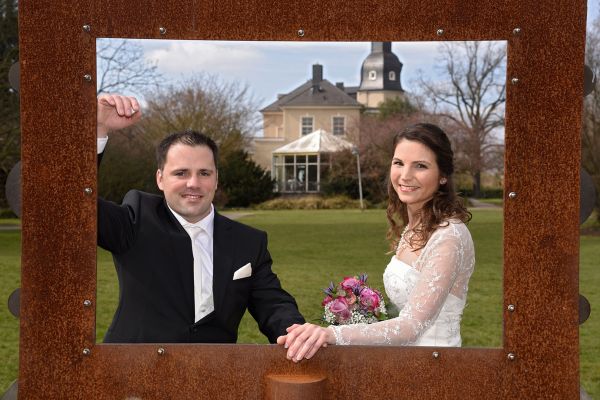 Schlosspark am Aquarius M�lheim Brut im Rahmen